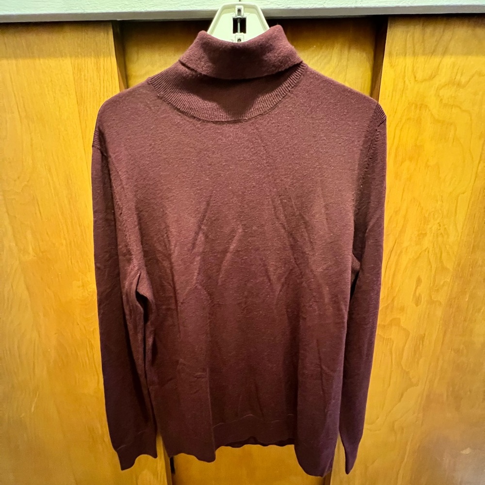 Express wool turtleneck